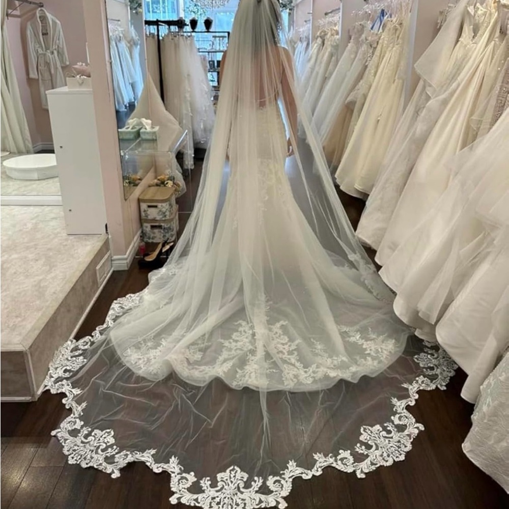 Cathedral veil 118”